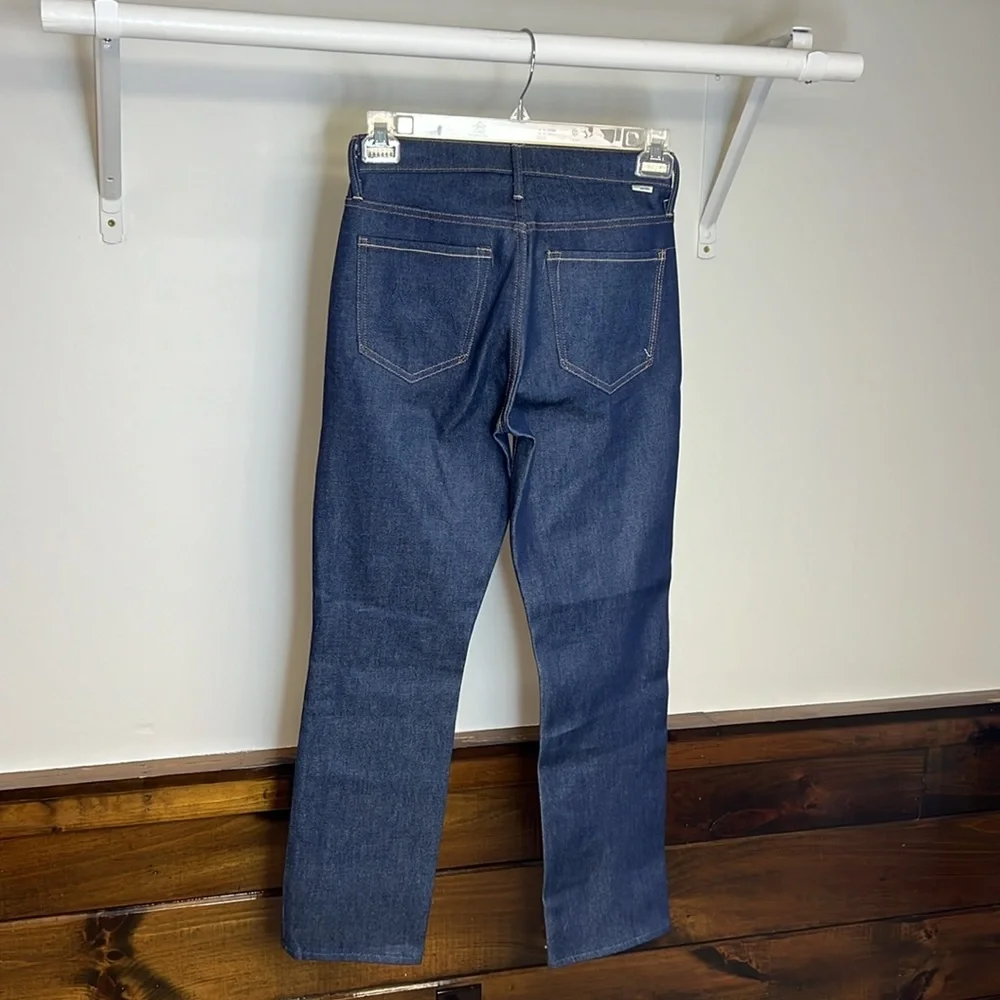 RARE Sample Piece Mother Rigid Dark Wash‎ Straight Leg Jeans- 4
